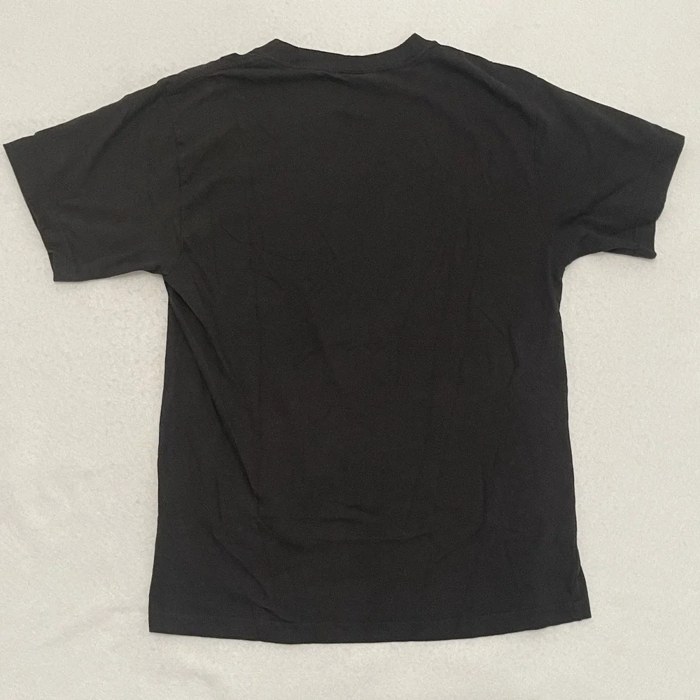 Adidas Originals Trefoil Graphic T-Shirt Black Red White Men's Small 100% Cotton
